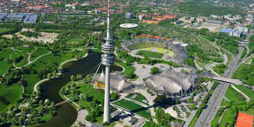 Olympiaturm in München: Ein Blick über die Stadt
