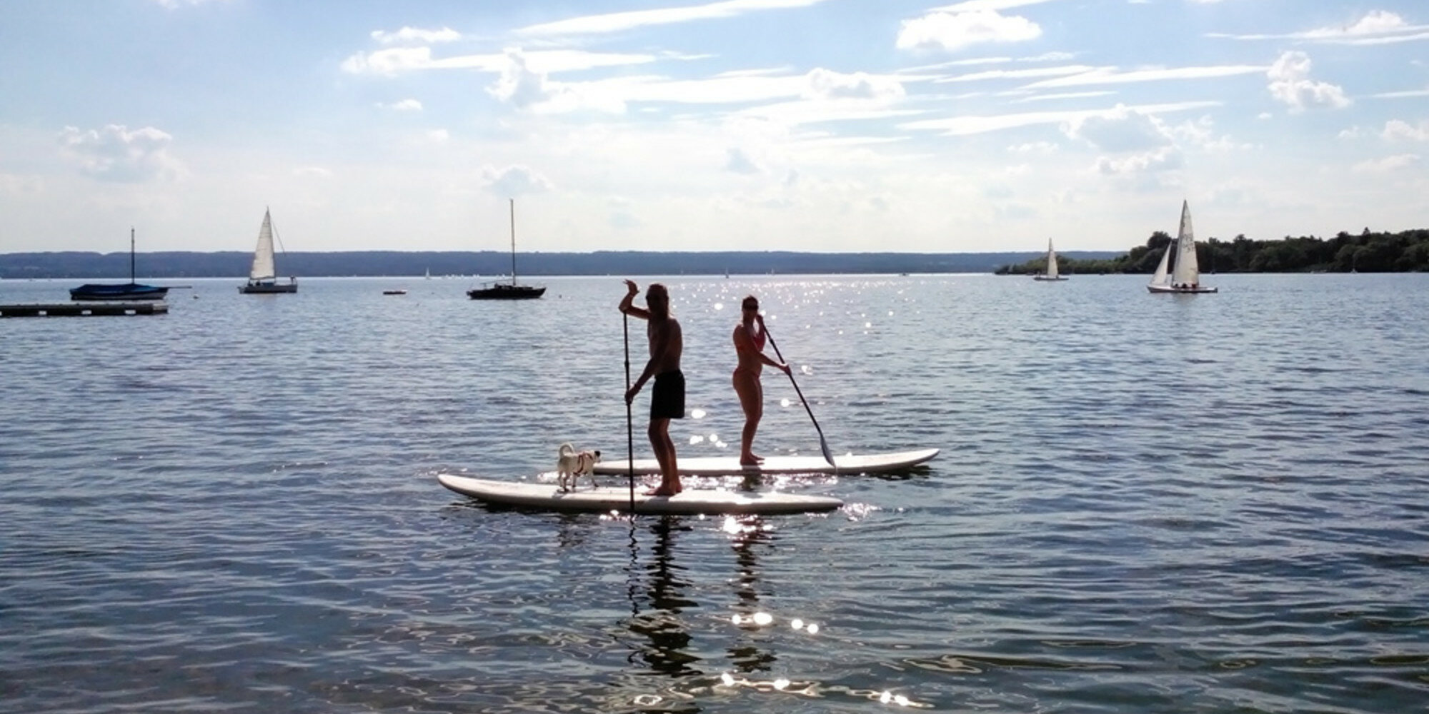 Surfen & StandUpPaddling auf dem Ammersee DB Regio Bayern