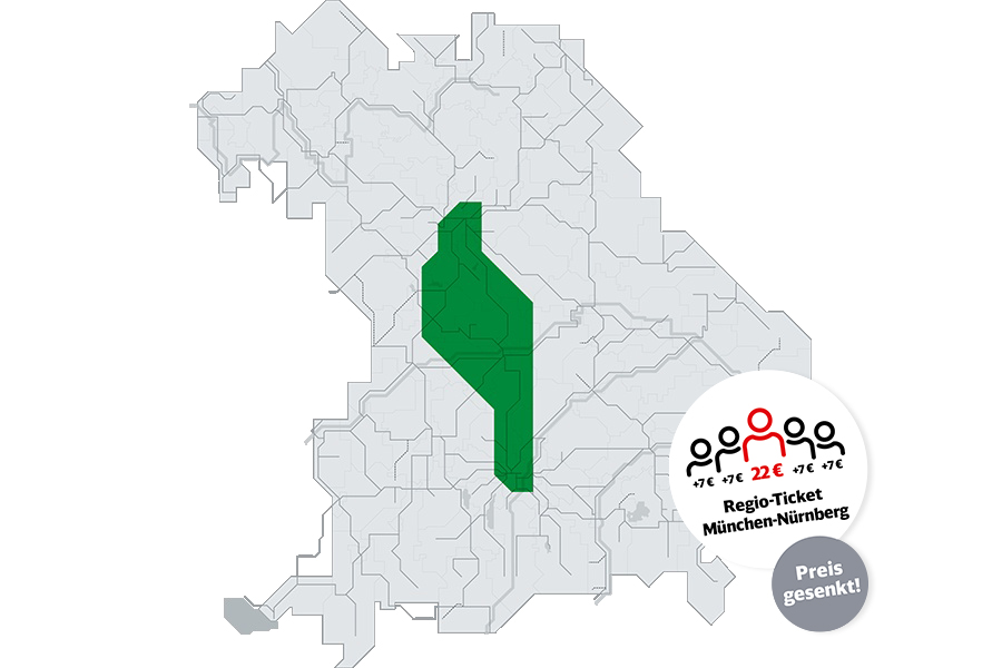 Agilis Bahn Bayernticket