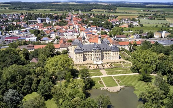Schloss Werneck mit englischem Garten, Foto: Florian Trykowski
