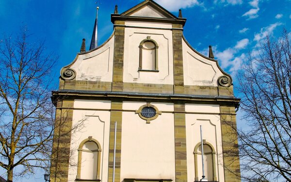 Barocke Kirche Zeuzleben, Foto: A. Jansen, Lizenz: Gemeinde Werneck
