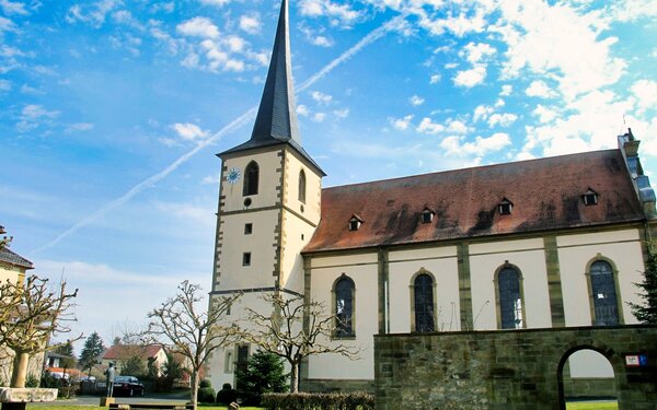 Kirche Zeuzleben, Foto: A. Jansen, Lizenz: Gemeinde Werneck
