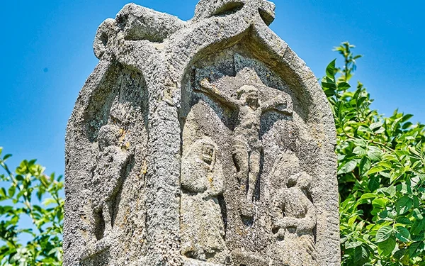 Vierseitiger Bildstock aus Sandstein von 1571, Foto: F.Trykowski