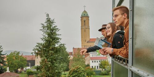 Aussichtsplattform Gärtnerstadt, Foto: J. Schraudner / L. Müller, Lizenz: BAMBERG Tourismus & Kongress Service