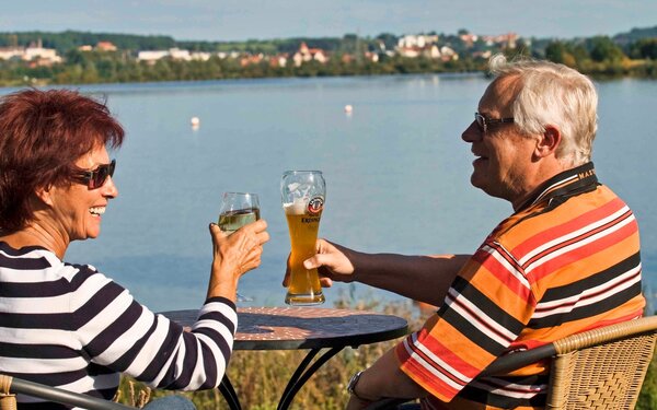 Seezentrum Wald, Foto: Hub, Lizenz: TV Fränkisches Seenland