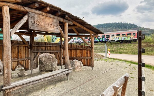 Geolodge auf der Freizeitanlage Laufach