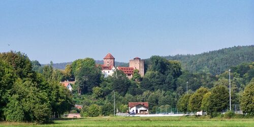 Burg Rieneck, Foto: Michael Seiterle, Lizenz: Tourismus Spessart-Mainland