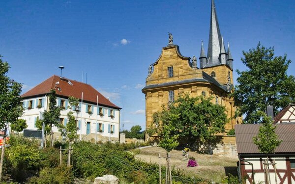 Litzendorf Kirche, Rathaus