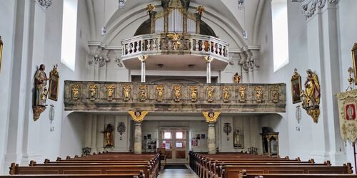 Wenz Empore mit Orgel