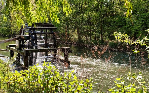 Wasserrad am Pegnitztal
