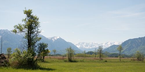 Blick vom Gasthaus Aehndl