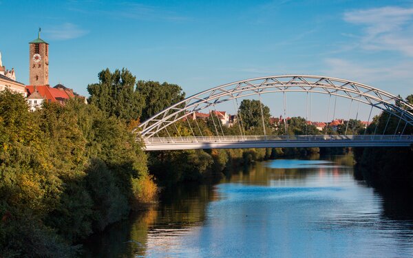 Luitpoldbrücke über dem Main-Donau-Kanal
