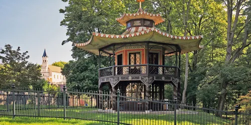 Chinesischer Turm Donaustaufen, Foto: Uwe Miethe, Lizenz: DB-AG