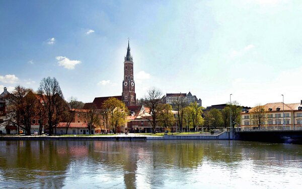 Panoramablick auf Landshut