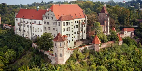 Burg Trausnitz von oben, Foto: Verkehrsverein Landshut e.V.
