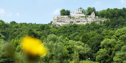 Burgruine Karlsburg, Foto: Fränkisches Weinland