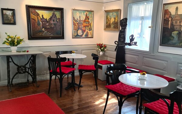 Café im Malerwinkelhaus, Foto: Dr. Michel von Dungern