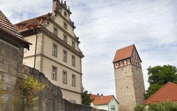 Jörgentor und Zehntscheune in Münnerstadt
