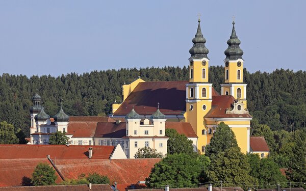Die Klosterkirche St. Verena in Rot an der Rot, Foto: Uwe Miethe