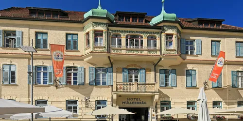 Der Brauereigasthof "Müllerbräu" in Pfaffenhofen an der Ilm, Foto: Uwe Miethe