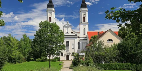 Die Klosterkirche Irsee/Pfarrkirche St. Peter und Paul, Foto: Uwe Miethe