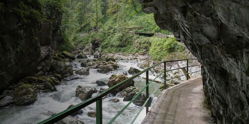 Wanderweg durch die Partnachklamm