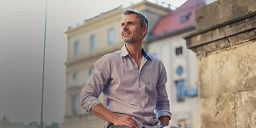 Radtour in der Stadt