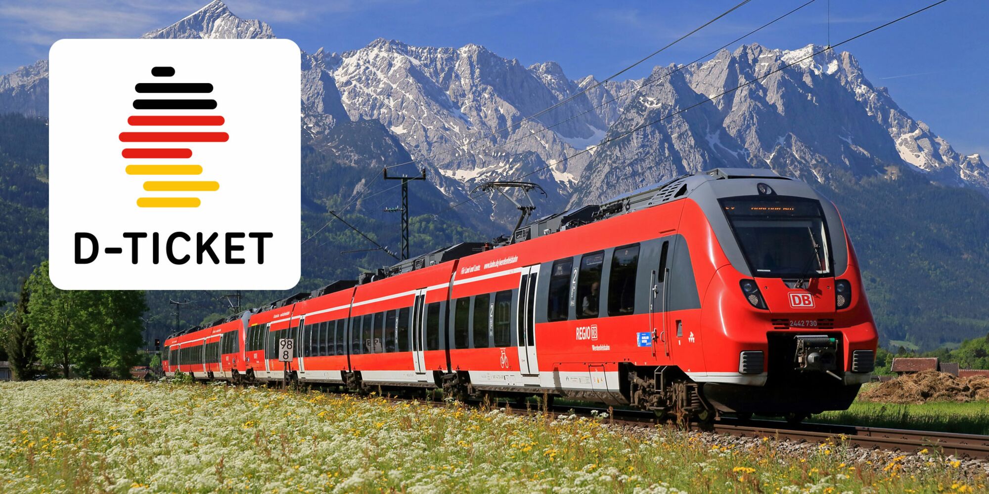 Mit dem DeutschlandTicket Bayern erleben DB Regio Bayern