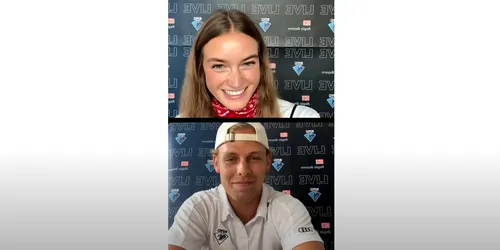 Leon Hüttl im Livestream