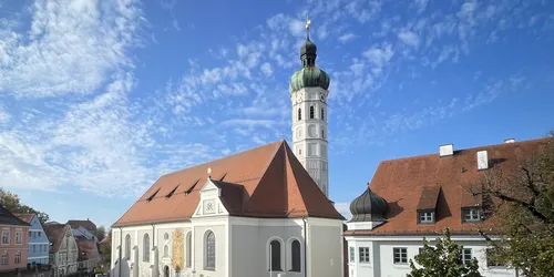 St. Jakob vom Rathaus aus gesehen