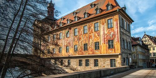 Bemaltes Haus in Bamberg