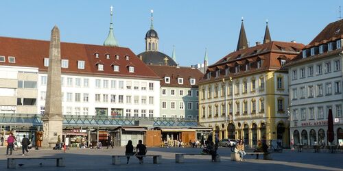 Marktplatz in Würzburg