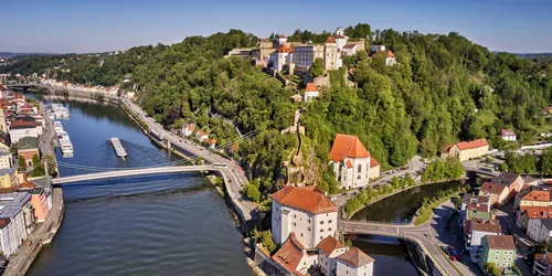 Ilz und Donau und Obere Veste (c) Florian Trykowsky