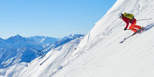 Zwei-Länder-Skispaß inmitten der Allgäuer Alpen