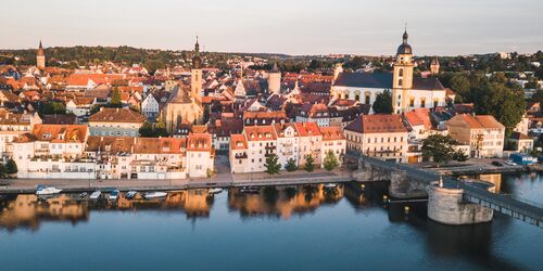 Tomy Heyduck - Stadtpanorama Kitzingen & Alte-Mainbrücke