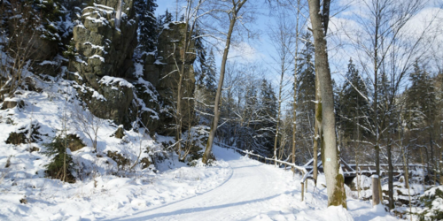Der Rundwanderweg durchs Höllental in Bad Steben im Frankenwald