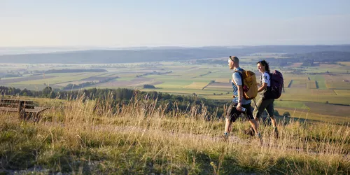 Der Hesselberg in Mittelfranken