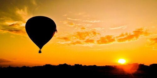 Ballonfahrten über Bayern