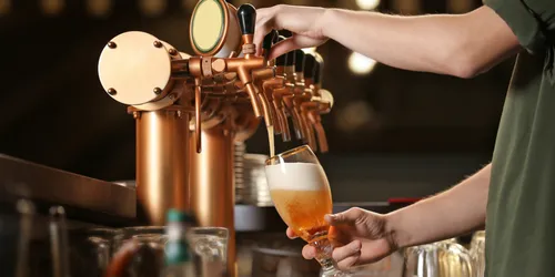 Biergenuss in der Brauerei in Lichtenfels