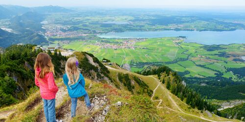 Reisen mit Kindern: Ammergauer Alpen