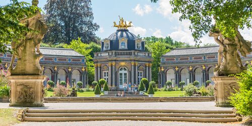 Schloss und Schlossgarten in Bayreuth