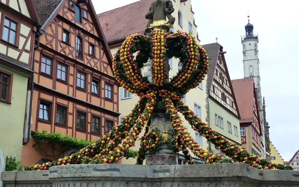 Osterbrunnen in Rothenburg
